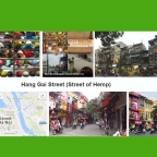Hang Gai Street. Street of Hemp