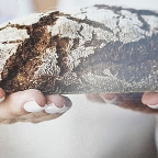 Конопляный хлеб на живой закваске