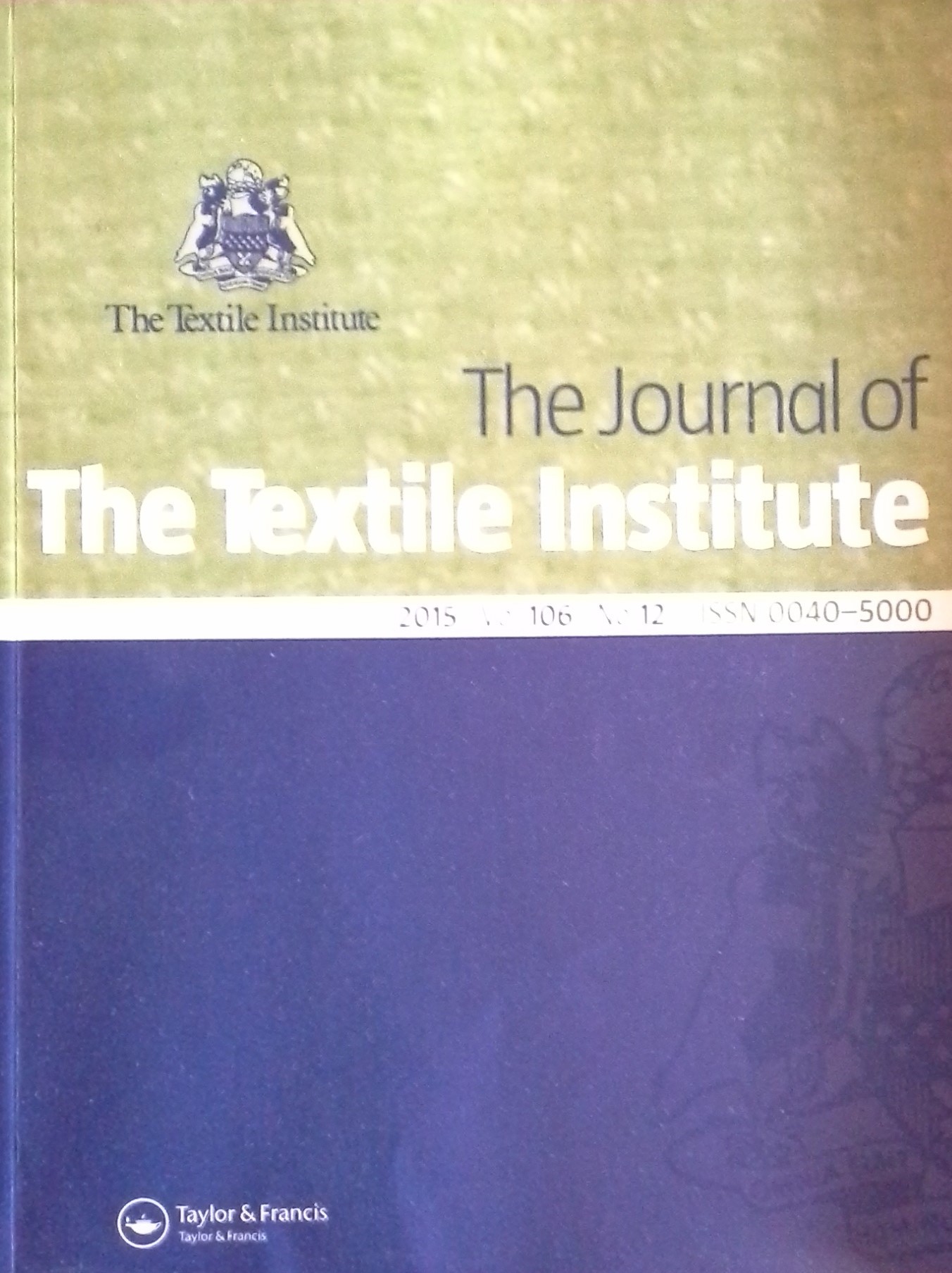 The Journal of The Textile Institute