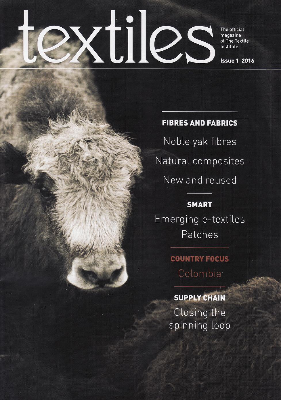 Textiles - The official magazine of The Textile Institute