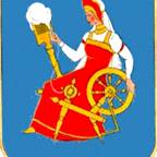 Лен и герб города Иваново