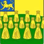 Лен и герб города Гдова