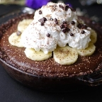 Шоколадно-банановый десерт