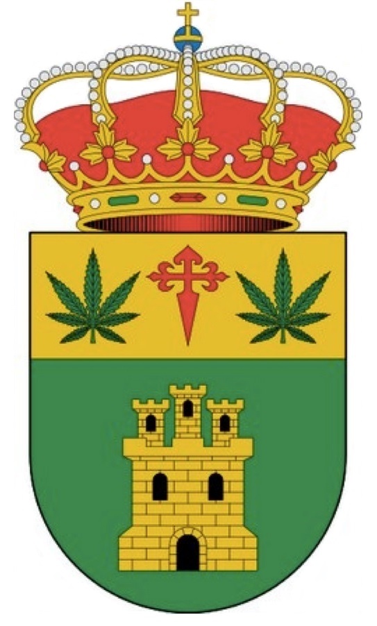 Конопля на гербах. Санта-Крус де-лос Канамос 