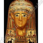Лён погребальных египетских масок