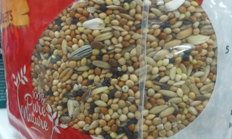 В каких кормах есть семена конопли купить семена сильной марихуаны