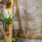 Кокосовое волокно, лен и пенька в оформлении флористических композиций и букетов
