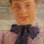 фрагмент Портрет Н.Б. Нордман, 1900, холст, масло, Атенеум, Хельсинки
