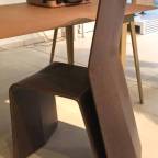 Кресло из композитного материала со льном и коноплей
